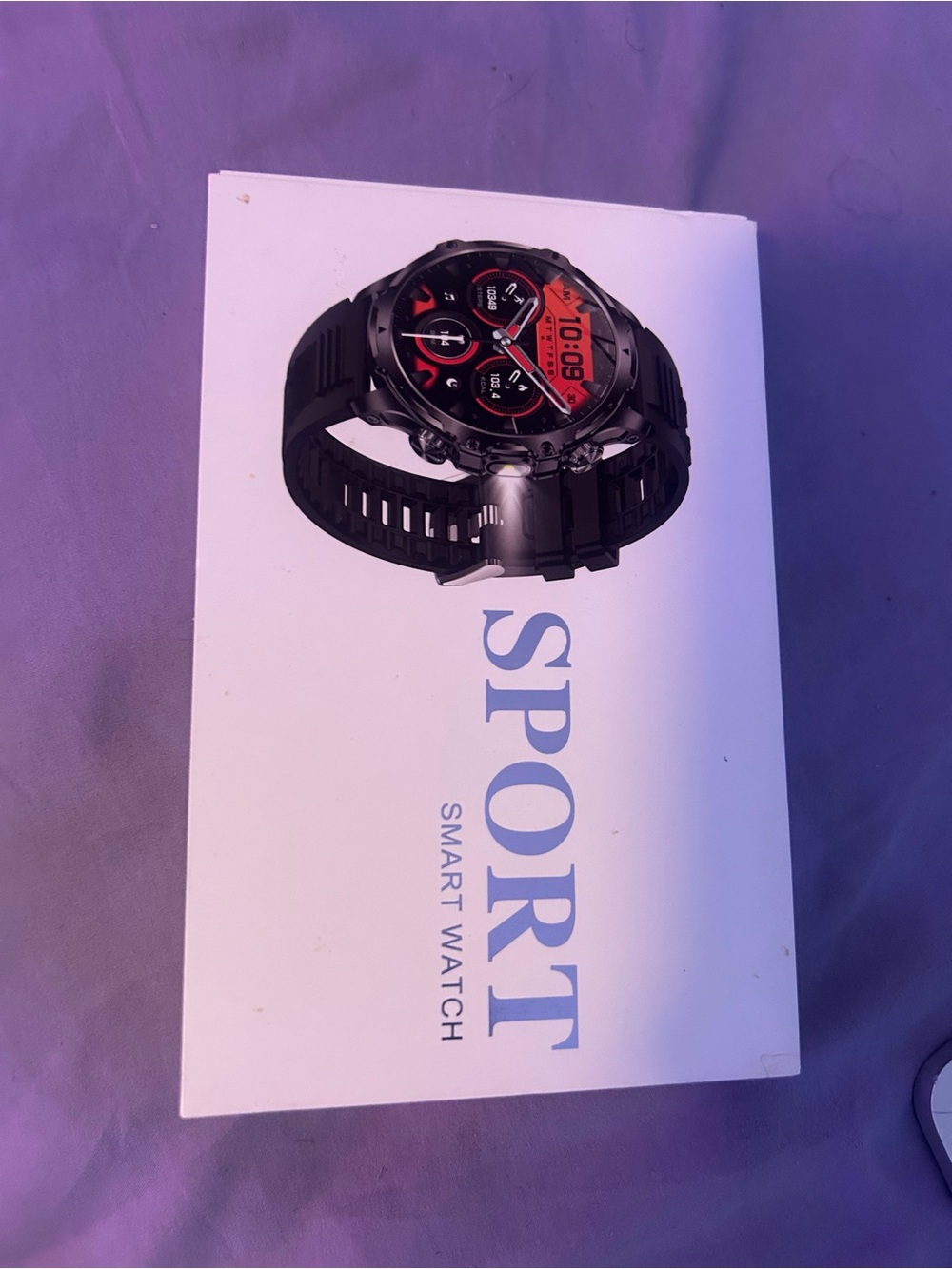 Revolution Black Smartwatch with Round Display